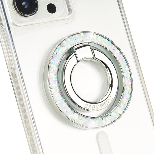 Case-Mate Magnetic Phone Grip & Ring Stand -MagSafe Holder -Twinkle Diamond