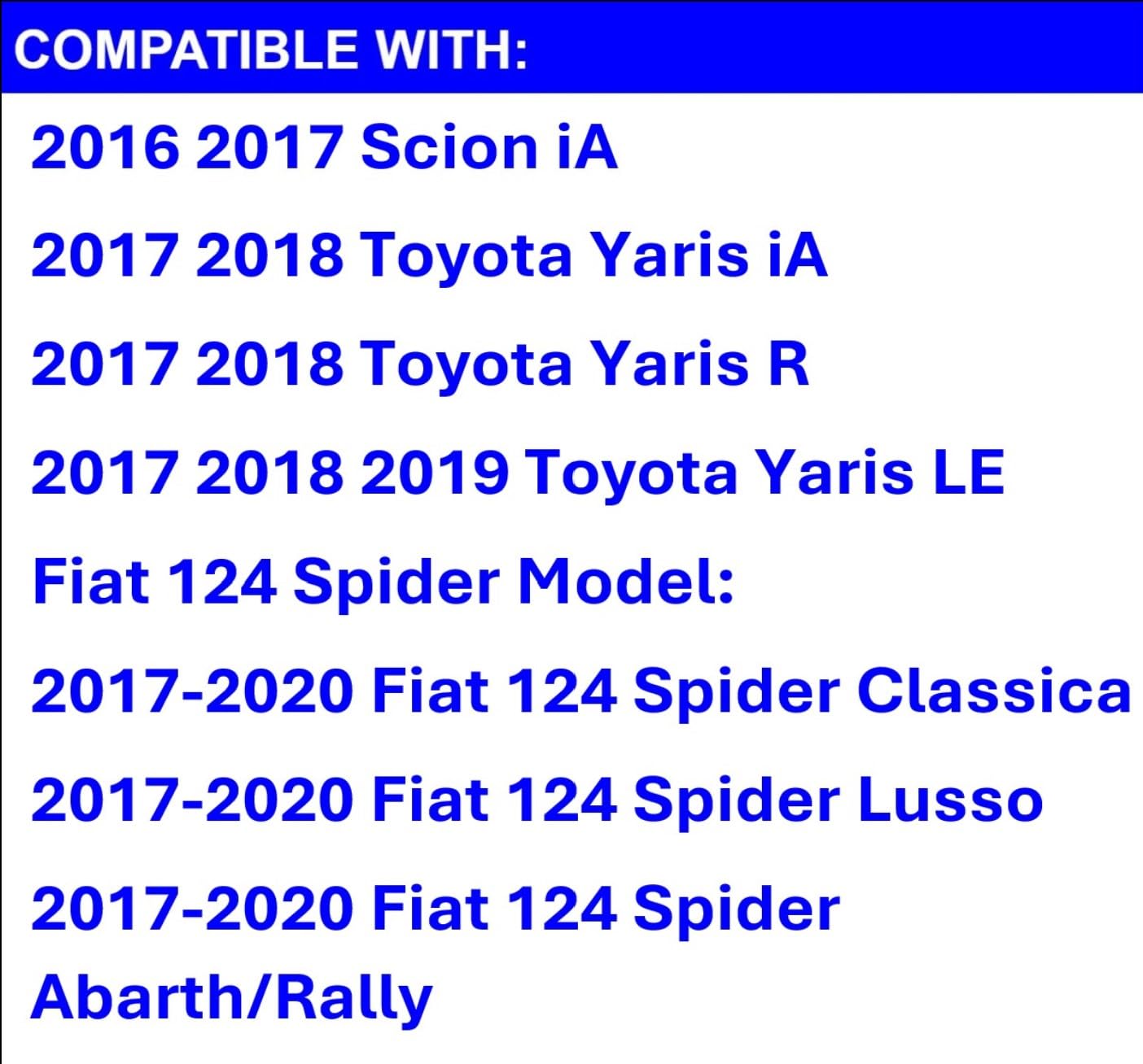 ARERCO Navigation map Update Sd Card Compatible with Toyota Yaris iA-2017, Scion iA-2016, Fiat 124- (2017-2020) sp*der, Lusso, Abarth/Rally