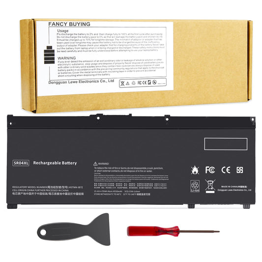 70Wh SR03XL SR04XL SRO4XL Laptop Battery for Hp 917678-171 917678-1B1 917678-2B1 917724-855 HSTNN-DB7W HSTNN-IB7Z HSTNN-IB72 TPN-C133 TPN-C134