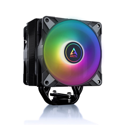 ARCTIC Freezer 36 A-RGB - Single-Tower CPU Cooler with Push-Pull, Two Pressure-optimised 120 mm P Fans and ARGB Lighting, Fluid Dynamic Bearing