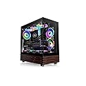 Thermaltake View 270 Plus WS ARGB; Mid Tower; 3x120mm Lite Fans Included; 360mm Radiator Support; 420mm GPU Clearance;Bottom Wood Trim;