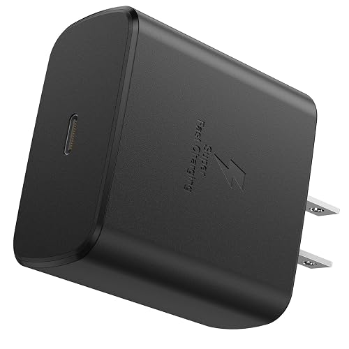 45W USB C Wall Charger Block for Samsung Super Fast Charger Type C Wall Plug Adapter Fast Charging Android Brick Compatible with Samsung Galaxy S23