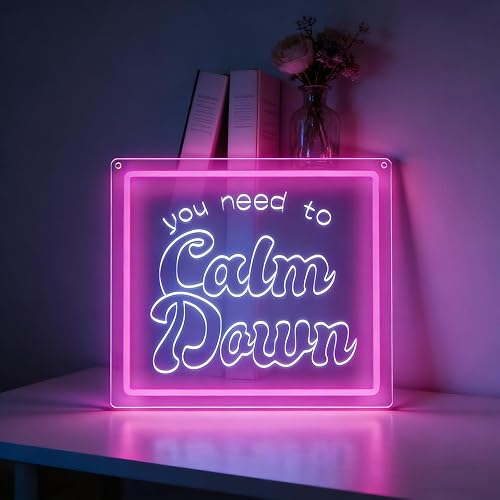 Neonawall Neon Sign for Wall Decor Light Up Letters Business Led Sign Music Party Gifts Led Decorative Night Signs Room Decor Party Signs for Bar
