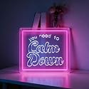 Neonawall Neon Sign for Wall Decor Light Up Letters Business Led Sign Music Party Gifts Led Decorative Night Signs Room Decor Party Signs for Bar