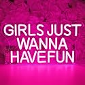 SYLHOME Pink Led Neon Light Sign Girls Just Wanna Have Fun Bedroom Girls Room Wall Decor Sign Birthday Wedding Christmas Party Backdrop Sign USB