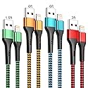 Durcord iPhone Charger 6FT/6/3/1.5, Lightning Cable Fast Charging Cable Nylon Braided Cord Compatible with iPhone 14/13/12/11 Pro Max/XS…