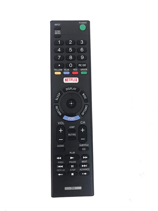 Replacement Remote Controller use for Sony KDL-40W650D XBR-55X750D KDL-40W700C KDL-65W850C LED HDTV Smart TV