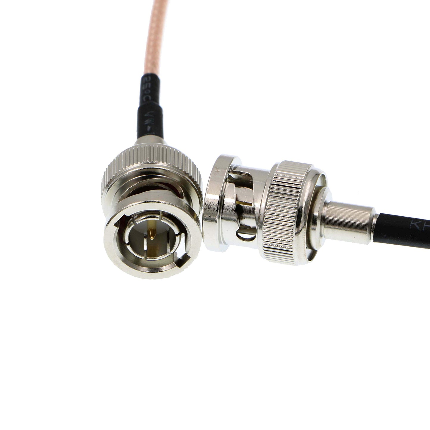 Uonecn HD-SDI Video Cable RG179 BNC Male to Male 75ohm MegaFlex for Blackmagic HyperDeck Shuttle and BMCC BMPC Hyperdeck Cameras 24''