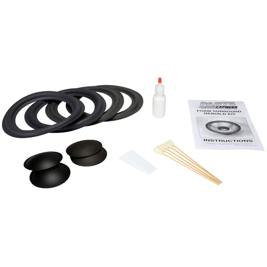 Parts Express Speaker Surround Re-Foam Repair Kit for 8" Speaker