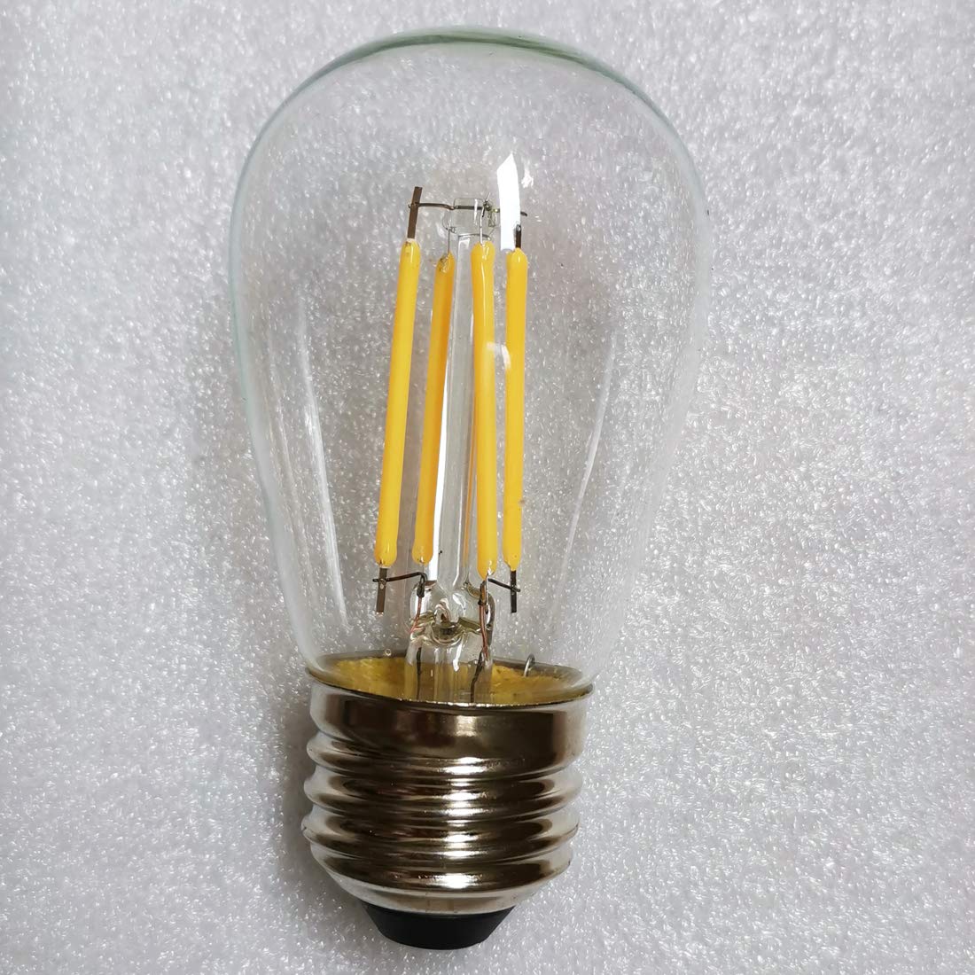 12volt LED Light Bulb 4W Edison Filament Vintage E26 Base 3000K Warm White