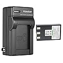 Kastar 1-Pack Battery and AC Wall Charger Replacement for Canon NB-1L, NB-1LH Battery, Canon CB-2L, CB-2LS CB-2LSE, CBC-NB1 Charger, Canon PowerShot