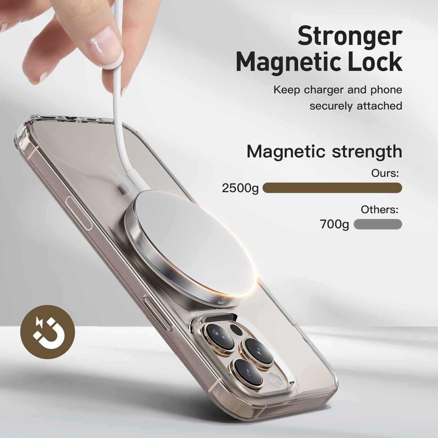 2026 Magnetic Wireless Charger Fast Apple Mag-Safe Charger for iPhone17/16 Pro Max/16 Pro/15Pro Max/15 Plus/14/13/12/AirPods 3/2/Pro/Pro 2 Magnet