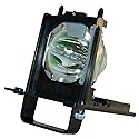 Jaspertronics™ OEM Lamp & Housing for The Mitsubishi WD-82842 TV with Philips Bulb Inside