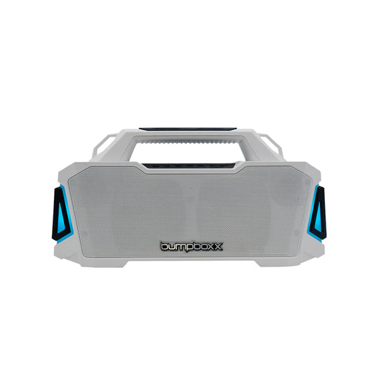 Bumpboxx Bluetooth Retro Boombox Thump, Up to 32-Hour Play Time, Rechargeable Battery, TWS Pairing, IPX6 Water Resistant Boombox with Powerful Bass
