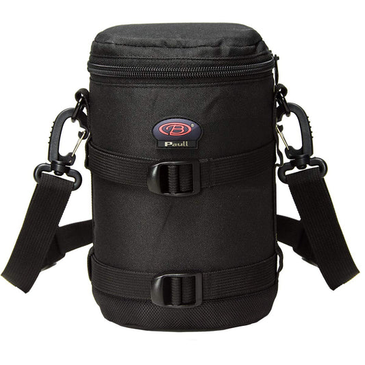 BPAULL Camera Lens Case DSLR Camera Lens Bag Fits for Canon Nikon Pentax Sony Olympus Panasonic and Other Camera Lens