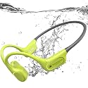 RR SPORTS Bone Conduction Bluetooth Headphones-SwimBeats,IP68 Waterproof Swimming Headphones with 32GB MP3 Player, Lightweight Open Ear Design