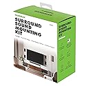 Hangman No Stud Surround Sound Mounting Kit No Drill Sound Bar Hanger Drywall Speaker Shelf SSMK