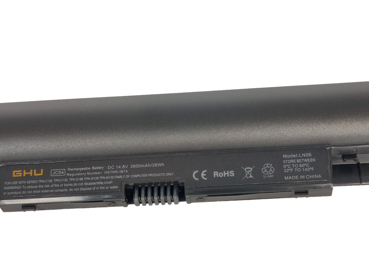 GHU New 38 Wh 2600 mAH JC03 JC04 919701-850 919700-850 919681-421 HSTNN-LB7W HSTNN-DB8E Laptop Battery Compatible with HP 14-bs000 14-bw000 15-bs000