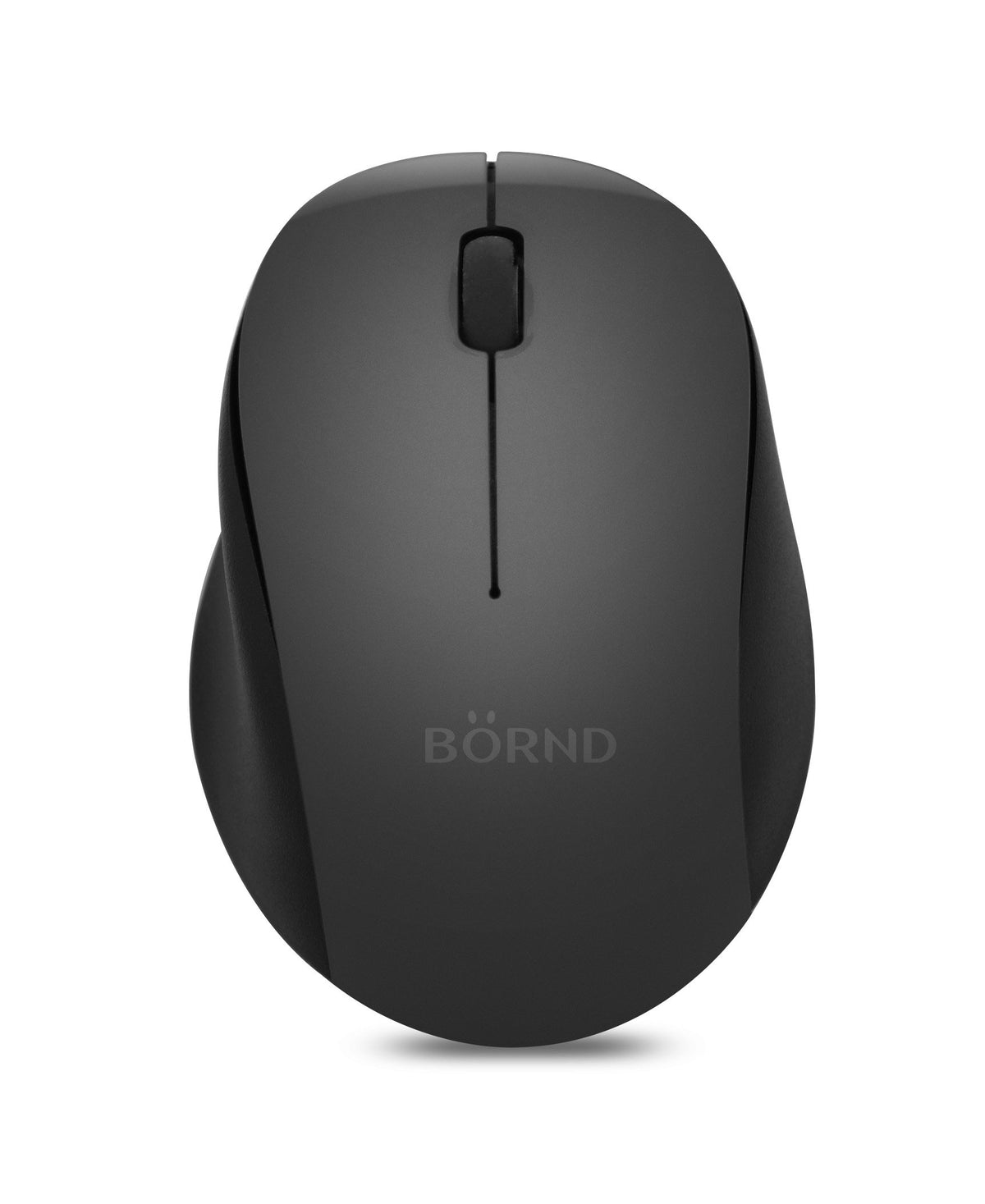 Bornd Silent Mouse M120, 90% Noise Reduction - Dark Gray