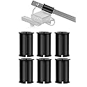 6 Pack Microphone Shock Mount Spacer Rubber Tube Washer Compatible with Sony Camcorder Rode NTG, Sennheiser MKH418 MKH416 MKE600