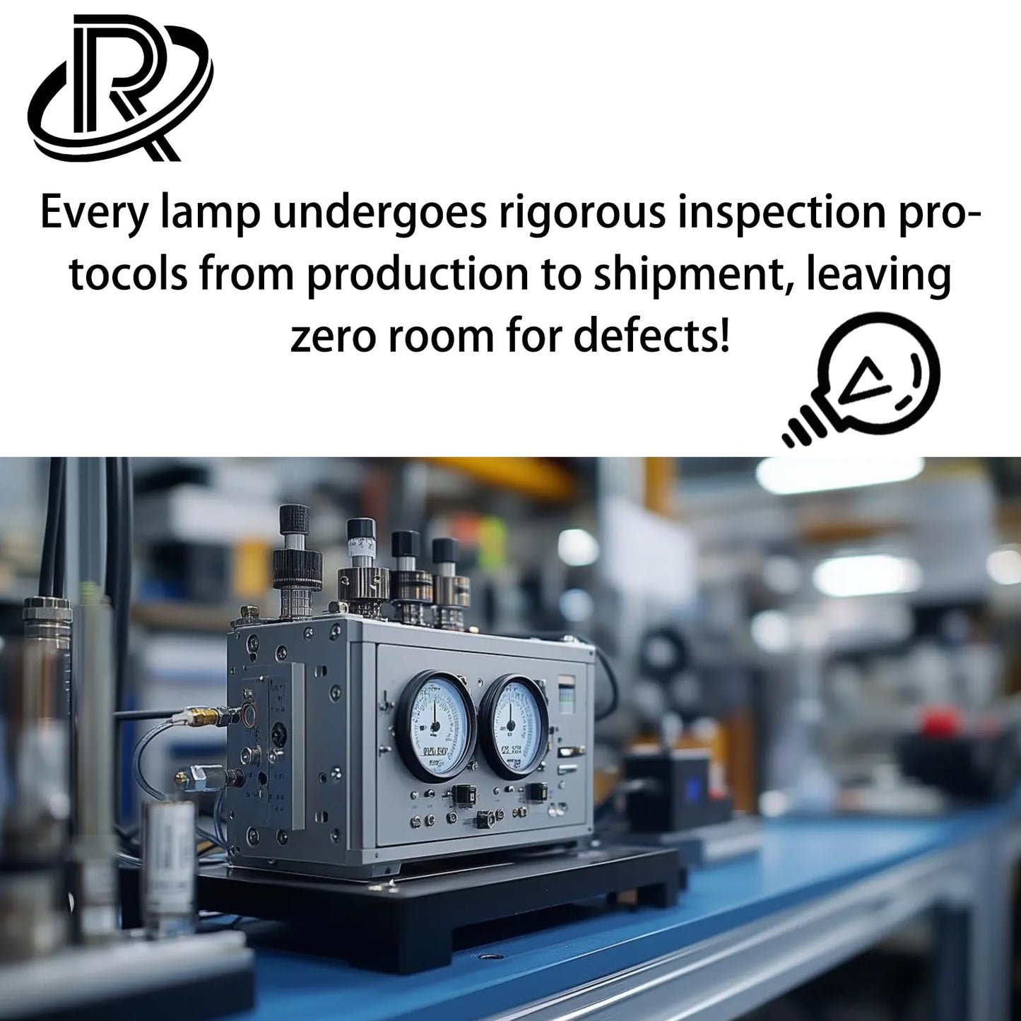 SRZNJZ ELP67 Original Replacement Projector Lamp Bulb for Epson ELPLP67 PowerLite Home Cinema 750HD 710HD 500 600 EX5210 EX7210 EB-X11 EB-X14 EX3210