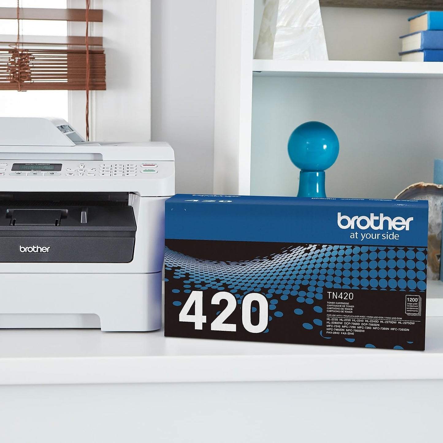 Brother TN420 Toner Cartridge (Black) in Retail Packaging BRTTN420