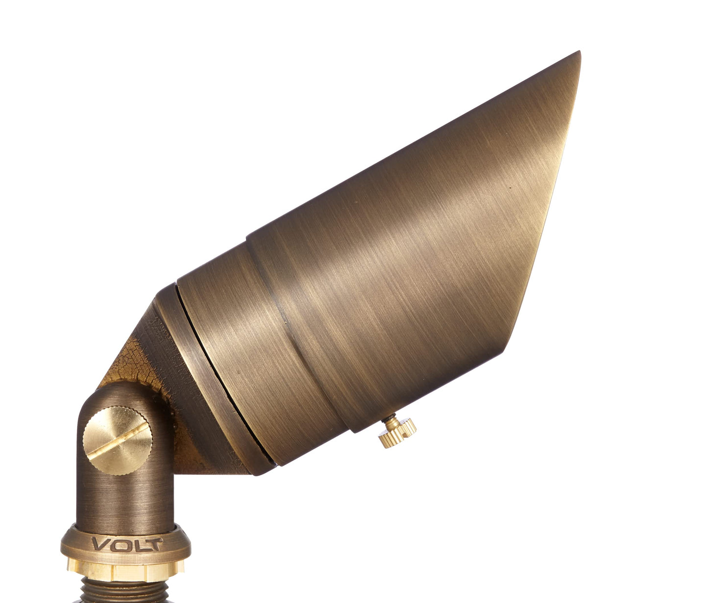 VOLT Top Dog 12V Cast Brass Outdoor Spotlight (Bronze) for Low Voltage Landscape Lighting of Yard, Lawn, Garden, Patio, Trees & House