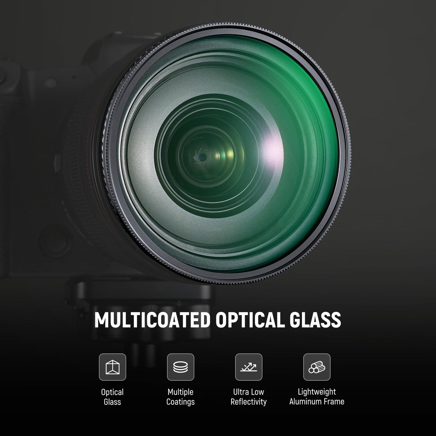 NEEWER 2 in 1 CPL + Black Diffusion 1/4 Filter, Circular Polarizing Glare Reduction Soft Dreamy Cinematic Camera Lens Effect Filter with Slim Aluminum