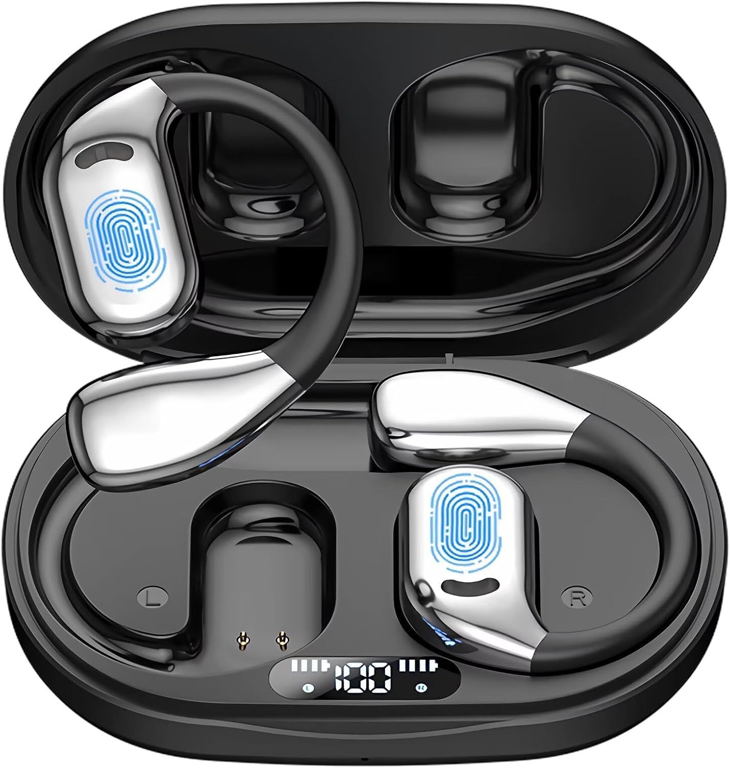 AI Translation Earbuds Real Time for iPhone and Android, 144 Language Translator Earbuds, Bluetooth Headphones Translation Language Device 3-in-1…