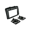 Scosche KA2418DDB Compatible with 2016-19 Kia Sorento ISO Double DIN Dash Kit Black