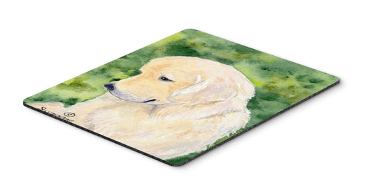 Caroline's Treasures SS8757MP "Golden Retriever Mouse Pad, Hot Pad or Trivet" for Home Office Gaming Working Computers Laptop Mouse Mat,Washable Large