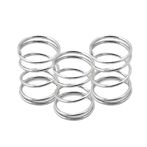 3pcs Joystick 4lb Tension Stainless Steel Springs for Sanwa JLF Joysticks Pacman Games (3pcs 4lb springs)