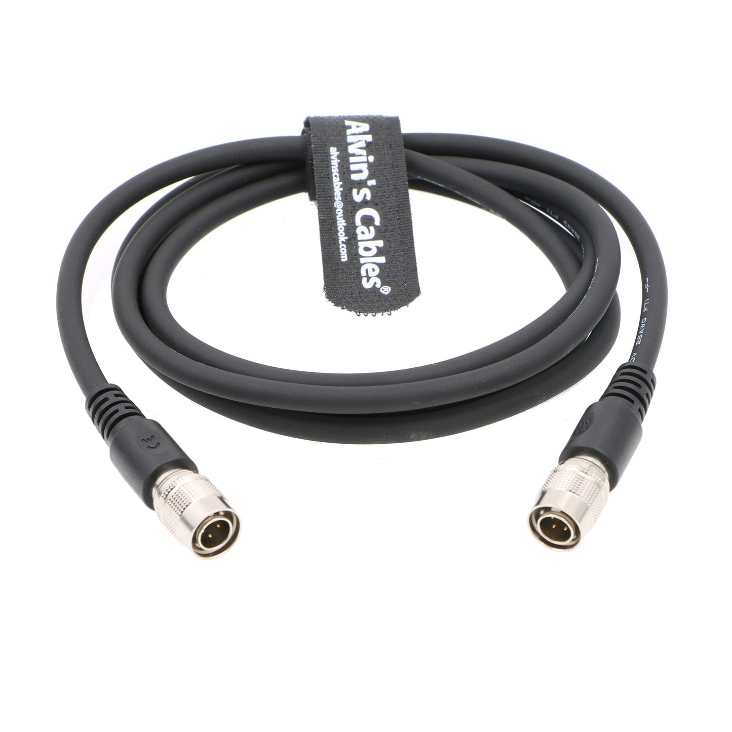 Alvin's Cables 4 Pin Hirose Male to Male Cable for Trimble 5600 3600 Total Stations to Devices