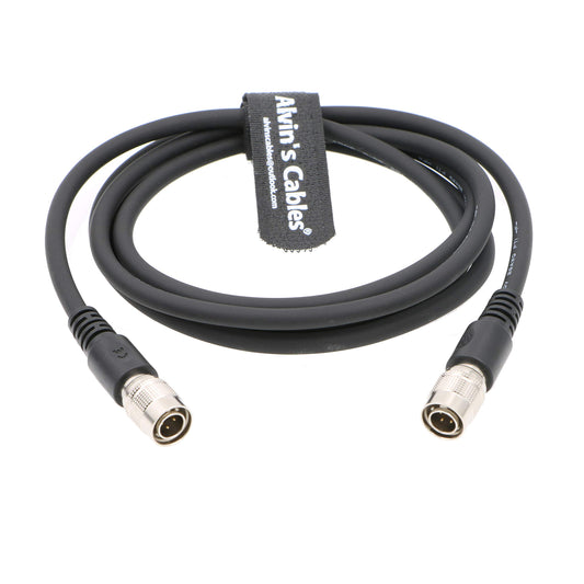 Alvin's Cables 4 Pin Hirose Male to Male Cable for Trimble 5600 3600 Total Stations to Devices