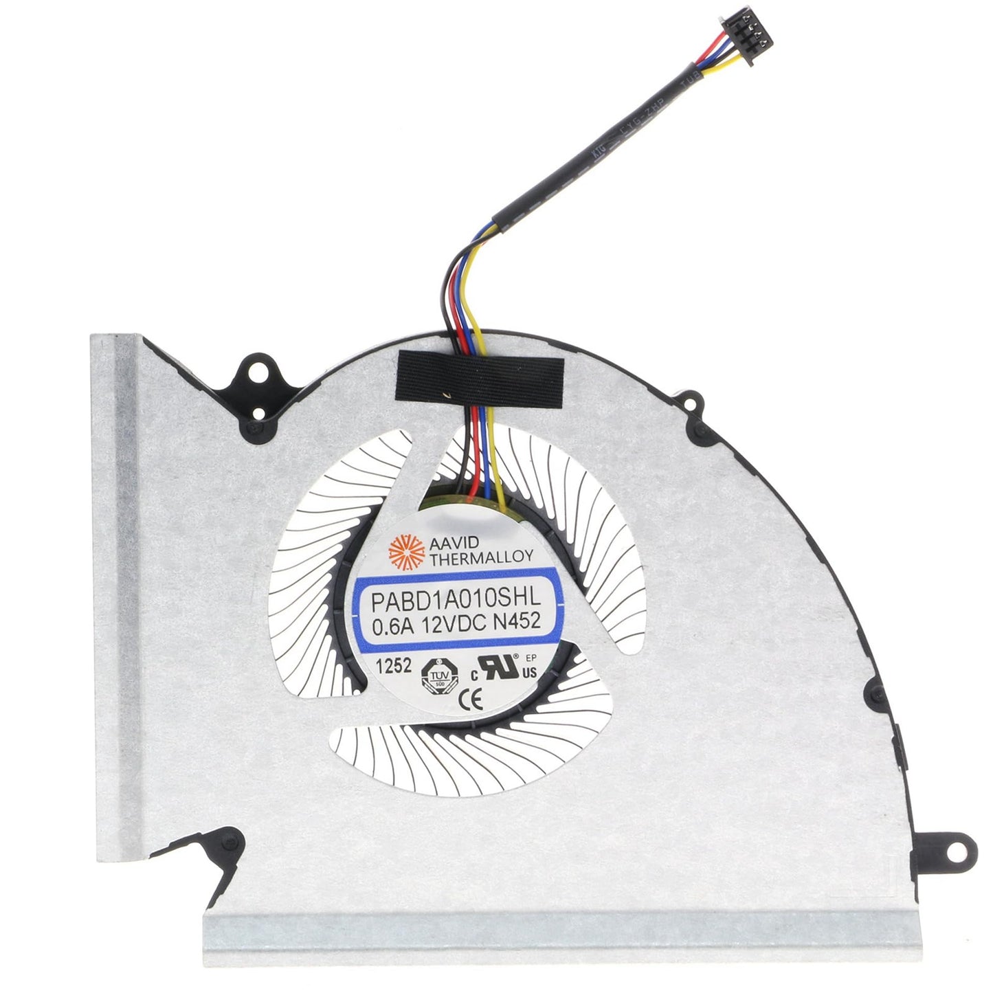 Replacement CPU&GPU Cooling Fan for MSI GP76 GE76 WE76 MS-17K2 MS-17K3 PABD1A010SHR-N452 PABD1A010SHR-N451