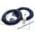 Springfield Speaker 8" Subwoofer Foam Surround Edge Repair Kit - 2 Subwoofer Kit - Compatible with 8" Rockford Fosgate Subwoofers
