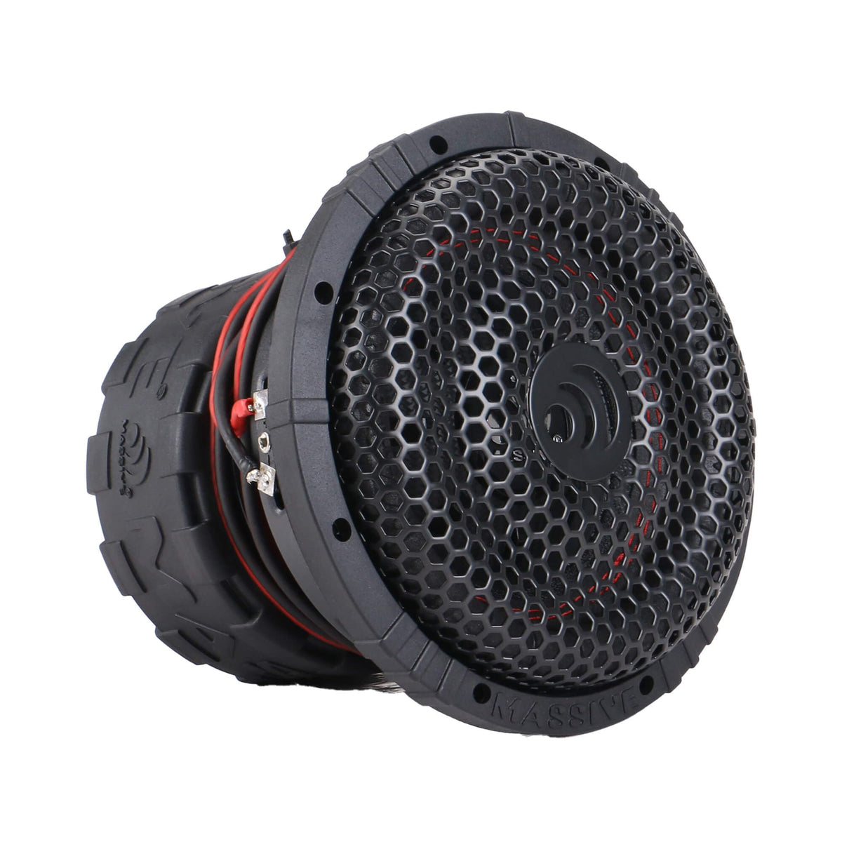 Massive Audio GTR64 | 6.5" 400 Watts RMS | 800w MAX Dual 4 Ohm Subwoofer with Grill