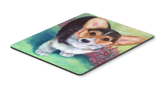 Caroline's Treasures 7368MP Pembroke Corgi Puppy Mouse Pad, Hot Pad or Trivet for Home Office Gaming Working Computers Laptop Mouse Mat,Washable Large