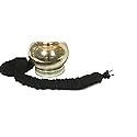 Coal Linen Lamp Cord Cover 9 ft long Black