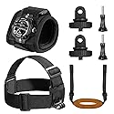 AKASO Action Camera Rock Climbing Kit Compatible with GoPro Hero 2 3 4 5 6 7 8 9 10 11, Portable Electronic Device Mount, Black
