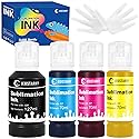 Sublimation Ink Refill Bottles Compatible for Epson Printers ET2800 ET2400 ET4800 ET15000 ET8550 ET2850 ET2803 ET3830 ET3850 ET4850 ET5800 Heat Press