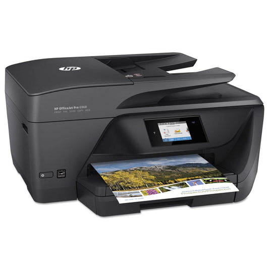 HP OfficeJet Pro 6968 All-in-One Wireless Printer, Instant Ink or Amazon Dash Replenishment Ready (T0F28A)