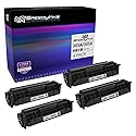SPEEDYINKS Remanufactured Toner Cartridge Replacement for HP 304A (Black, Cyan, Magenta, Yellow, 4-Pack) Compatible with Color LaserJet CM2320FXI