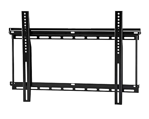 Ergotron - Neo-Flex Fixed Wall Mount UHD, VESA TV Wall Mount - for Heavy Monitors or TVs Greater Than 37 Inches, 0 to 175 lbs - Fixed, Black