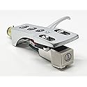 Cartridge, conical Stylus, needle with mounting bolts and Chrome Headshell for Marantz 6350, 6320, 6170, 6150, 6270Q, 6050, 6110, 6300, 6100, 6200