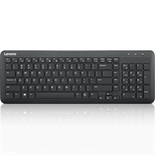 Lenovo 300 Wireless Keyboard, Black