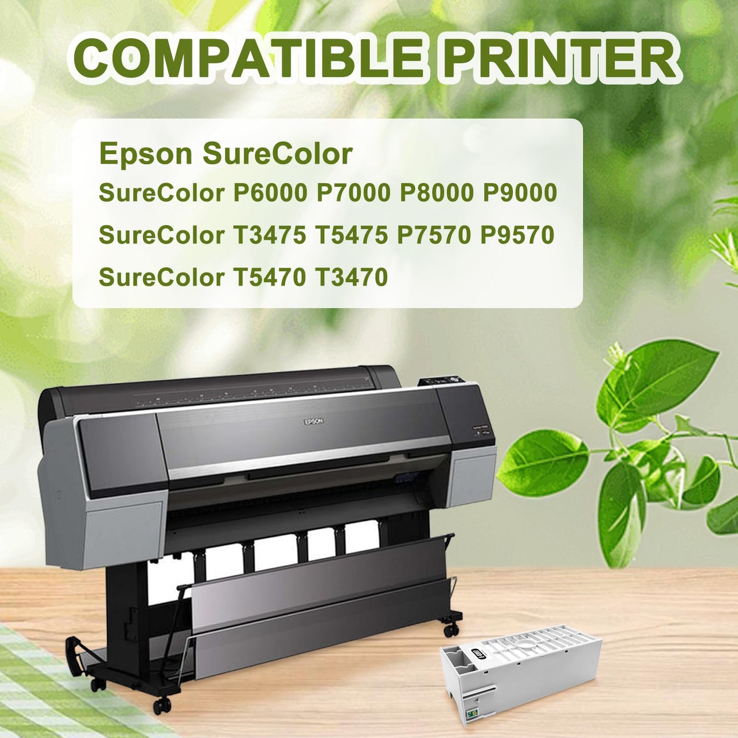 Dikarsum T6997 Maintenance Tank Compatible with SureColor P6000 P7000 P8000 P9000 T3475 T5475 P7570 P9570 T5470 T3470 T5470 Printer Waste Ink Tank