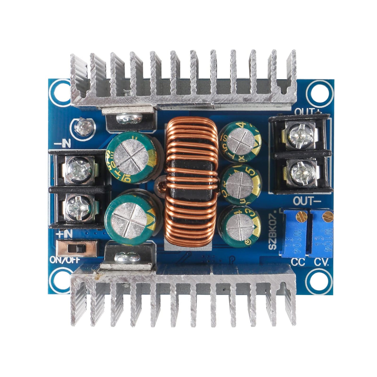 QCCAN 2PCS 20A 300W DC-DC Buck Converter Step Down Module Adjustable DC 6-40V to 1.2-36V Voltage Regulator Buck Converter Constant Current Power…