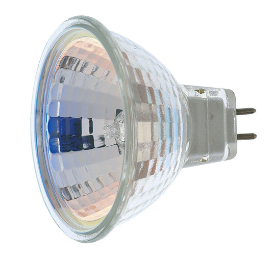 Satco 20W MR16 Halogen Lamp - (FL36° BAB) - GX5.3 Base - 12V