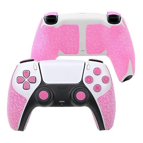 Controller Grip for PS5,Textured Skin kit,for PS5DualSense Anti-Skid Sweat-Absorbent Controllers Handle Grips, Buttons (PS5 DualSense